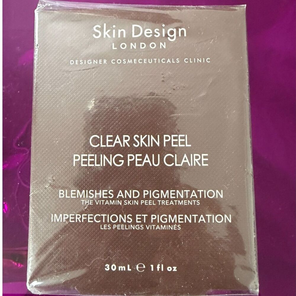 Skin Design London Clear Skin Peel 30ml NIB